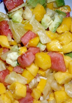 A picture of Fruit salad.