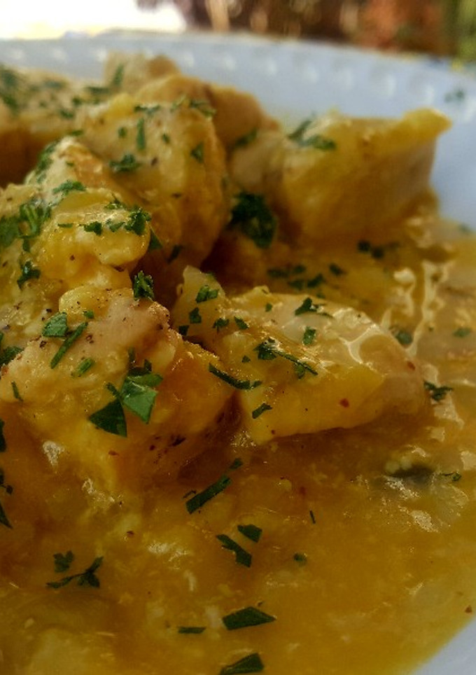 Una foto de Pollo a la naranja