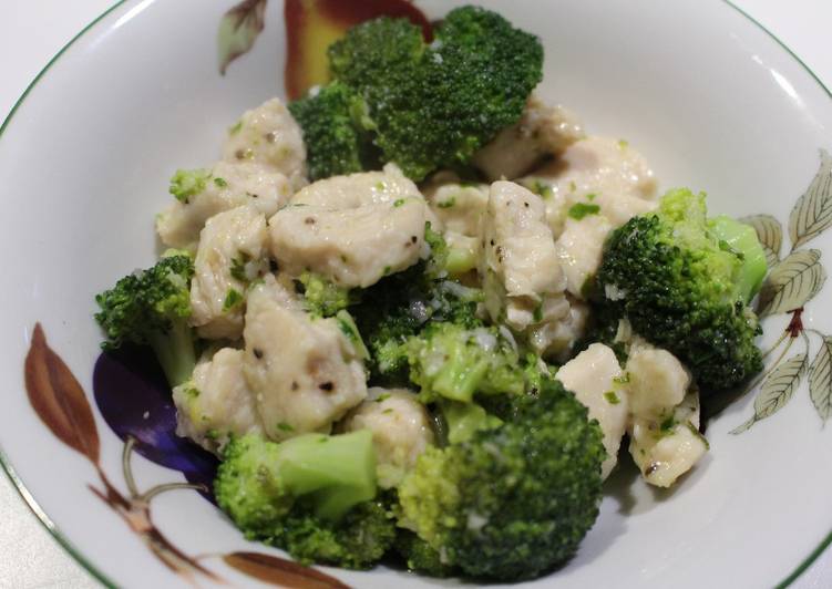 Lemon Chicken and Broccoli