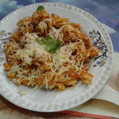 A picture of Tomato Pasta.