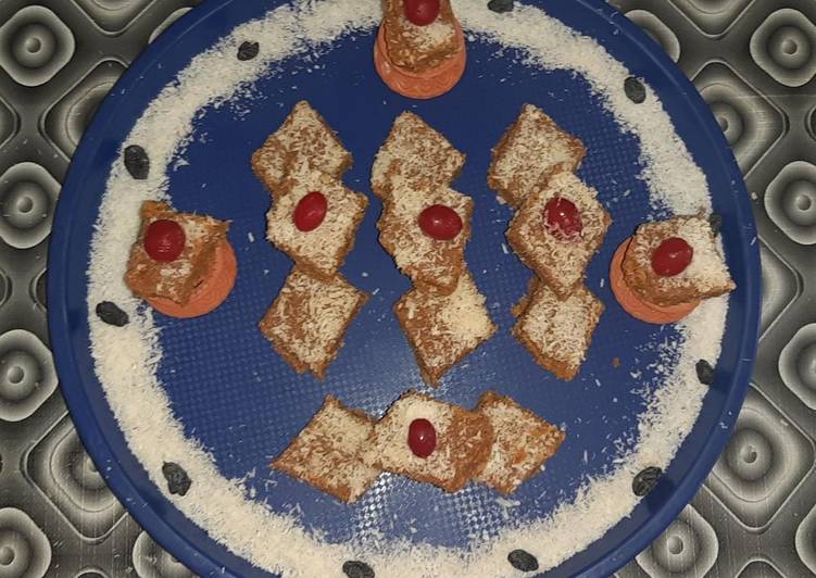 Wheat barfi (Gol papadi)