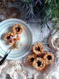 Raspberry jam cookies
