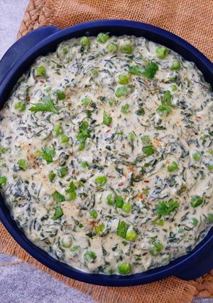 A picture of Methi Matar Malai (Nut-Free).