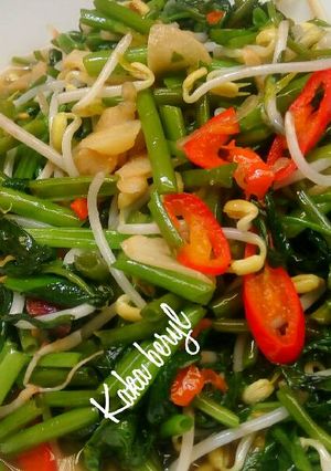 Foto resep Tumis kangkung 🌿 sederhana