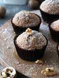 Muffins de Noz e Gengibre