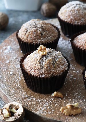 Foto de Muffins de Noz e Gengibre