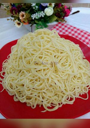 Foto resep Mie Telur Basah Buatan Bu Aziz