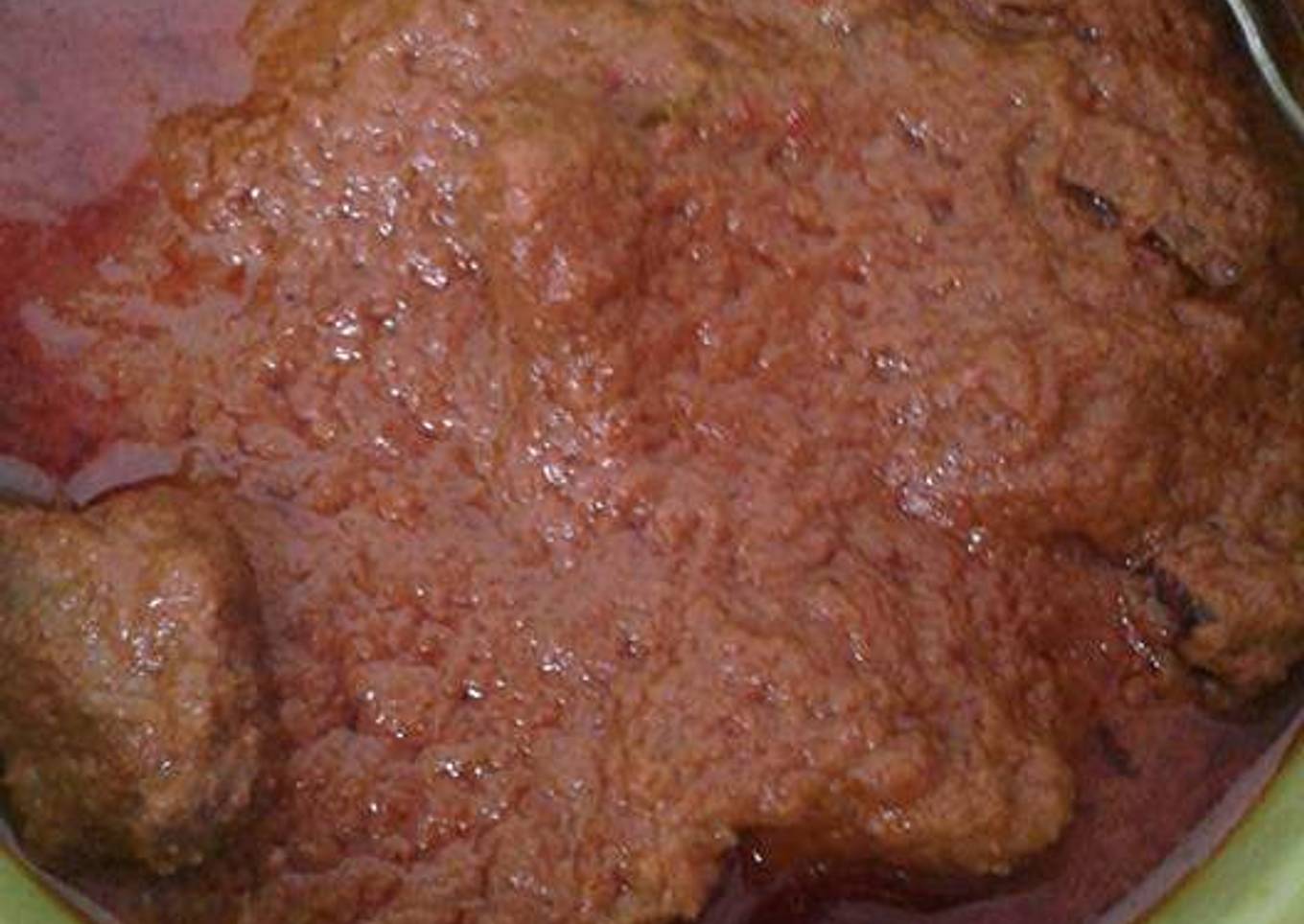 Rendang daging