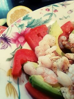 Una foto de Ensalada proteica