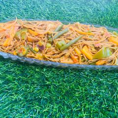 A picture of Fried pasta.