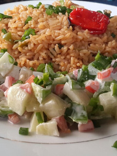 A picture of Cucumber salad.