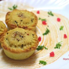 A picture of Muffin Chicken Corn Pie.