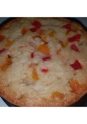 टूटी फ्रूटी केक (tutti fruity cake recipe in hindi) रेसिपी मुख्य फोटो