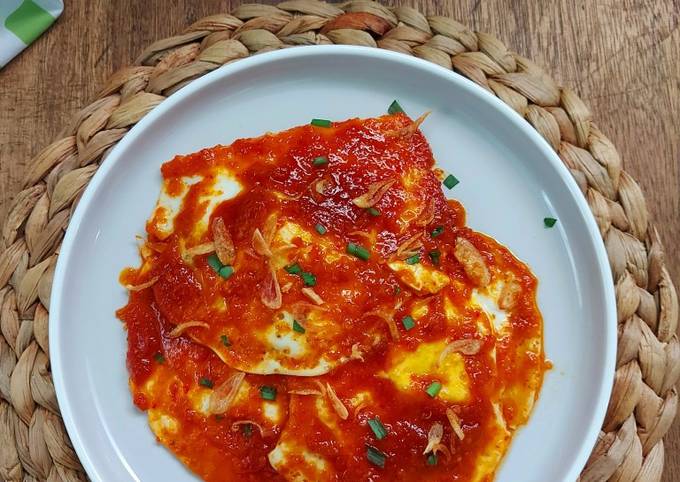 Resep Balado Telur Ceplok Oleh Beekitchen Cookpad