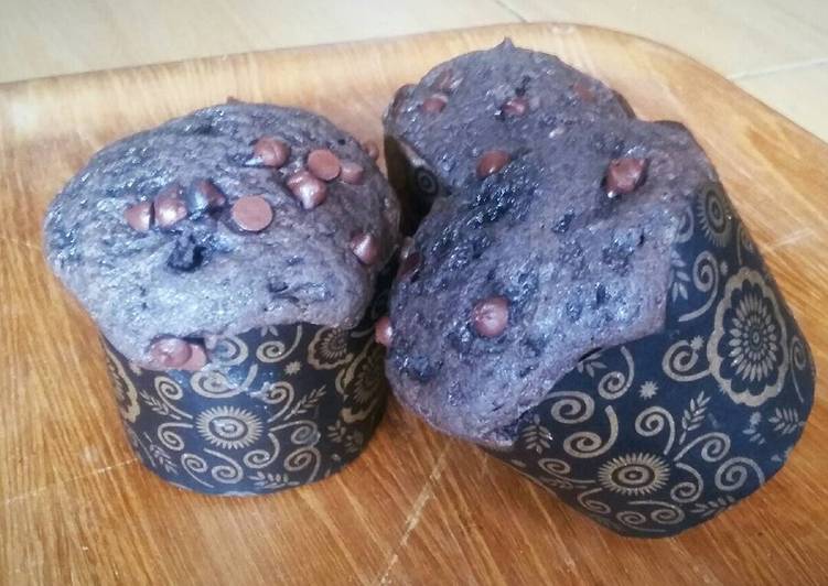 Cara Gampang Menyiapkan Simple Chocolate Muffin, Enak Banget