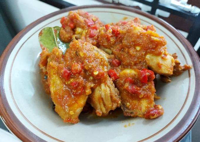 Resep Ayam bumbu rujak, Lezat