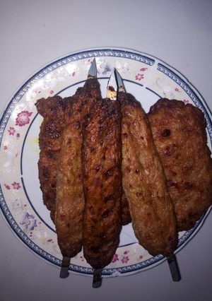 عکسی از دستور کوبیده مرغ در فر