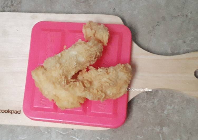 Dori crispy ala mcd tahan crispy+trik endol antiribet