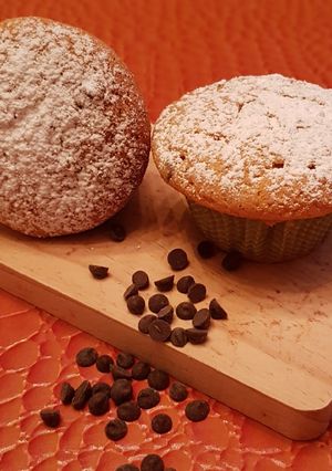 Foto di Muffin con gocce di cioccolato