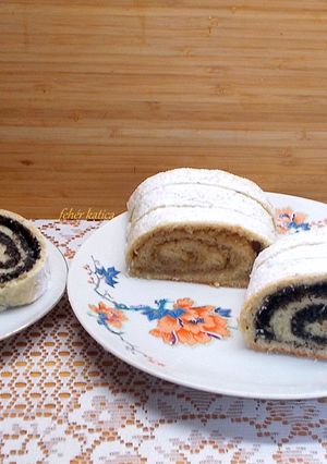 Egyszerű mákos, diós kalács recept fotója
