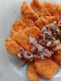 Chicken Katsu Sambal Matah (Tanpa Telur) Super Juicy