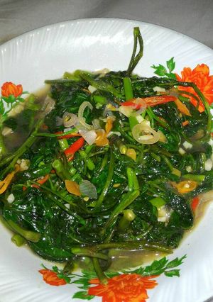 Foto resep Ca Kangkung Pedes Sedep