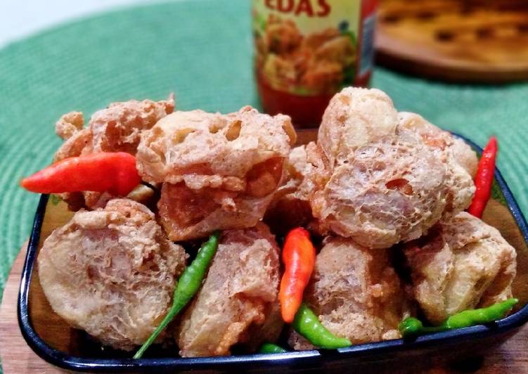 Resep Tahu walik isi baso goreng oleh Pawon Ai y Cookpad