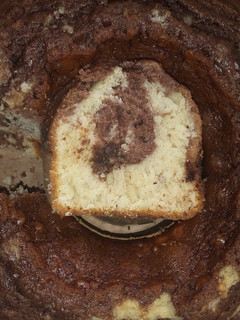 Una foto de Budín ingles (Marmolado con pepitas de chocolate)
