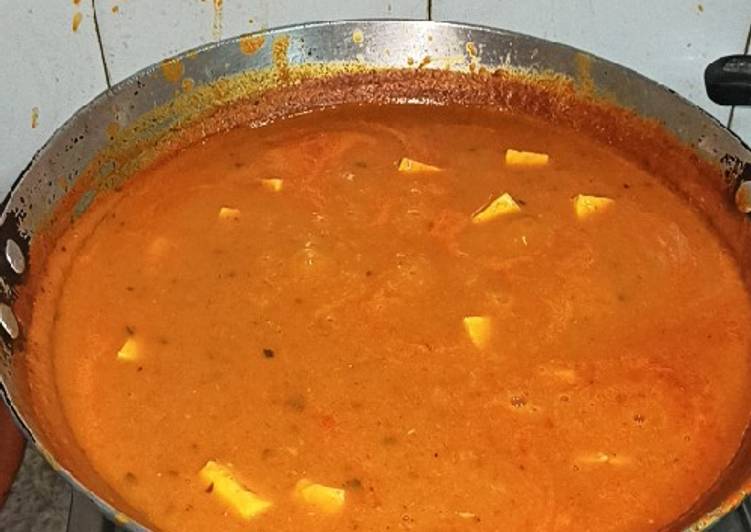 Recipe of Super Quick Homemade Shahi Paneer