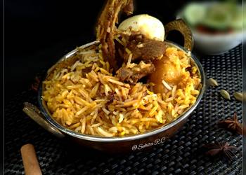 How to Prepare Delicious Kolkata Special Mutton Dum Biryani
