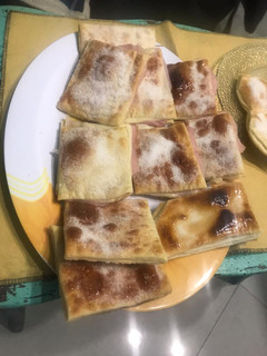 Una foto de Fosforitos de jamón y queso