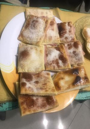 Una foto de Fosforitos de jamón y queso