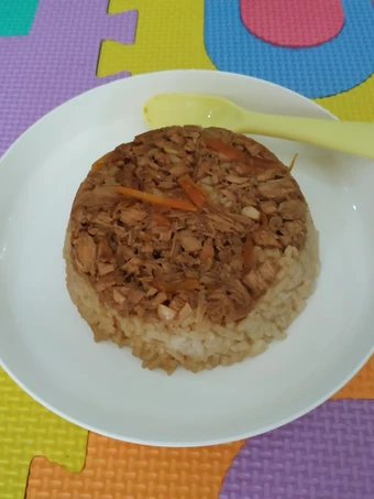 Cara Sederhana Menyiapkan Resep  Nasi tim ayam simple yang Menggugah Selera, Sempurna