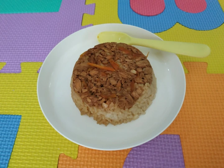 Cara Sederhana Menyiapkan Resep  Nasi tim ayam simple yang Menggugah Selera, Sempurna