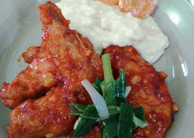 Resep Spicy Chicken Wings Ala Richeese Factory Oleh Mey Mesha Cookpad