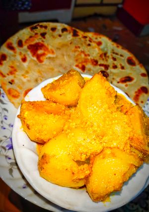 মাশালা দহি আলু দম(Masala dahi aloo dum recipe in Bengali) রেসিপির প্রধান ছবি