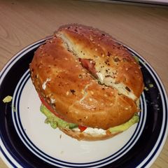 A picture of Avocado Breakfast Sandwich.