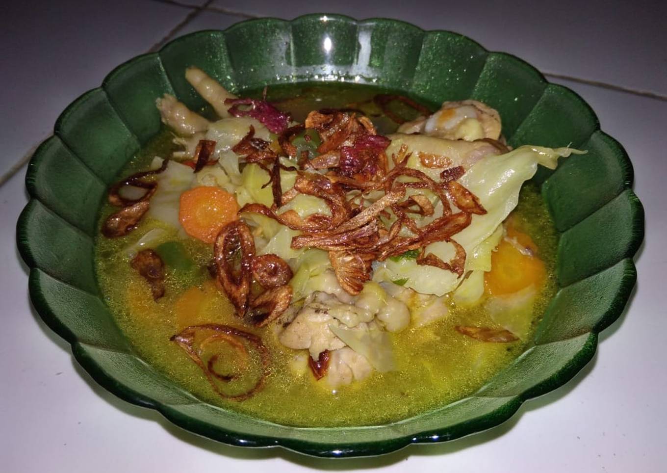 Sop Ayam Pedas