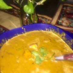 A picture of Restaurant style shahi paneer.