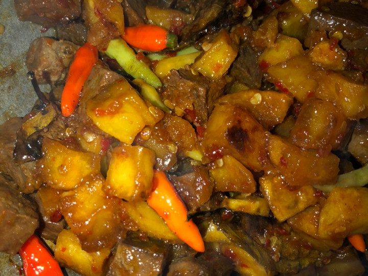 Resep Sambal Goreng Kentang Hati Sapi, Sempurna