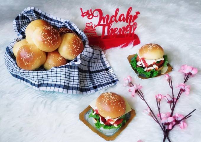 Resep Roti Burger Oleh Indah Theng - Cookpad