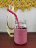 Smoothie de moras con kefir