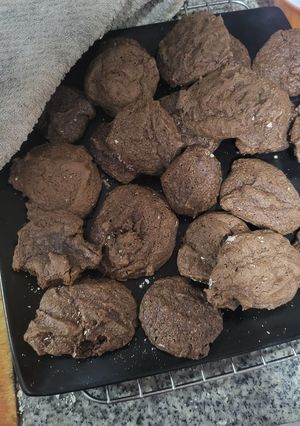 Una foto de Galleta americana chocolate