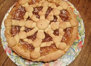 Foto di Crostata ai fichi con frolla senza burro