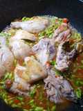 Pollo en crema