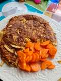 Tortilla de tallarines (sobrantes)