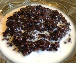 Resep Terbaik Bubur ketan item (mudah dan cepat dibikinnya 😊) Yummy Mantul