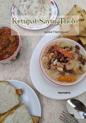 Foto resep Paket syawalan (ketupat sayur tholo)