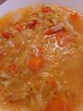 Sopa de col y tomate con Thermomix