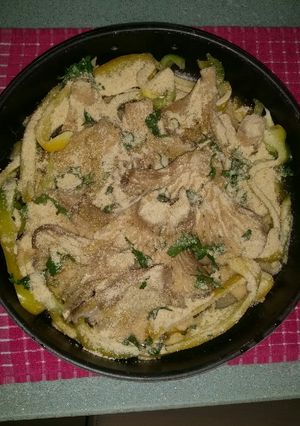 Foto di Peperoni + funghi gratin